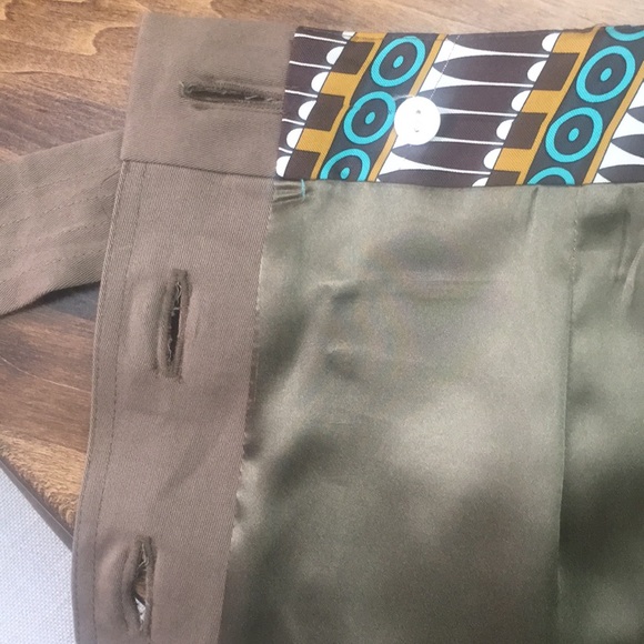 Vintage Milly Button Up Skirt - Picture 6 of 7